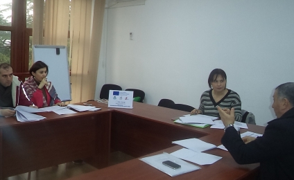 Meeting with CSO members in Bagdati